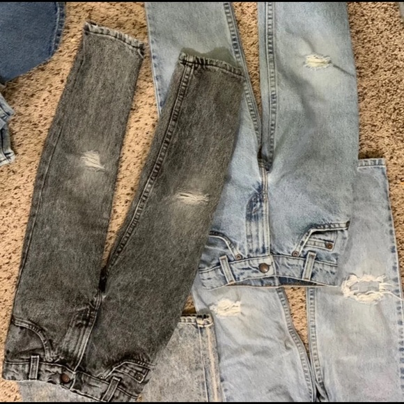 9 pair vintage Levi’s jeans and shorts - Picture 8 of 9